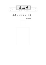 성격발달 이론에 대해