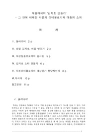 대중매체의 \&#039;김지호 만들기\&#039;