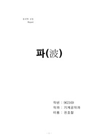 파동에 대해