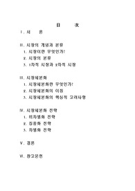 시장 세분화