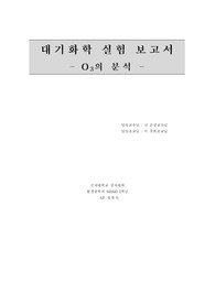 O3의 분석