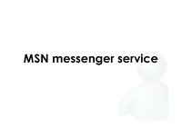 MSN 메신저 마케팅 전략