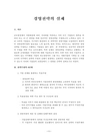 경영전략의 실제