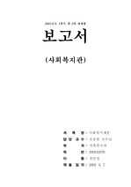 [사회복지개론] 지방자치와 사회복지관