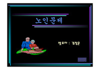 [노인복지] 노인문제