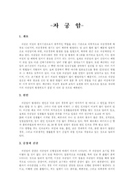 자궁암에 대하여