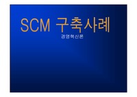 [경영관리] SCM 구축 사례