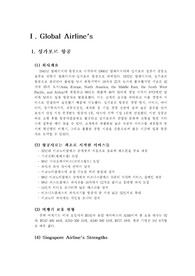 [국제경영] 항공사 산업