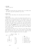 [화공 기초 실험] 액체의 표면 장력 측정