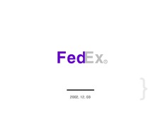 [경영정보] FedEx 발표자료