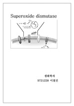 [효소학] superoxide dismutase