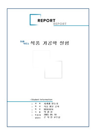 [식품가공] 사과잼 만들기