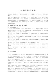[청소년 교육] 가정에서의 청소년 교육