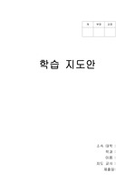 [수업 지도안] 국어와 국어생활 지도안