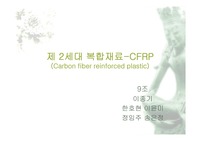 [재료공학] 탄소섬유강화플라스틱