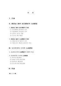 개발도상국행정체제