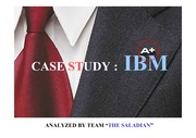 [기업분석, 마케팅, 경영학, 경영전략, 조직] IBM 기업분석