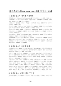 방카슈랑스(Bancassurance)의 도입과 과제