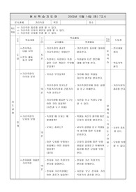 [수업지도안] 학습지도안 - 거리측량