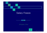 [노사관계] Salary Freeze