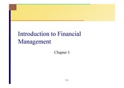 [재무관리] Introduction to Financial Management