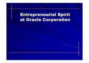 오라클 Oracle Corporation Strategy 분석 및 대안