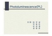 [기기분석] photoluminescence(PL)