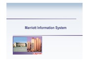 [관광정보론] 메리어트 호텔의 정보시스템
