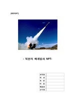 [북한핵개발과NPT] 북한핵개발