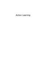 [조직행위 ] action learning