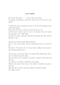 [영어발표] 영화 Love Actually