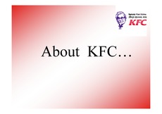 [광고] KFC 크리에이티브 광고기획서