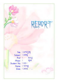 추천 코스모스 꽃
