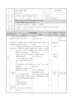 [조경교직]조경수업지도안