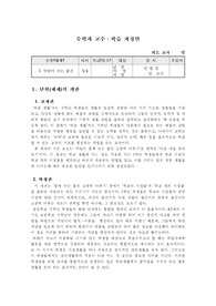 [지도안] 바른생활 지도안 세안