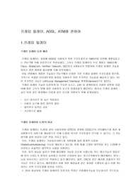 [무선통신] 프레임 릴레이, ADSL, ATM에 관하여