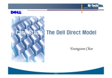 [경영모델] Dell의 Direct Model Case Study
