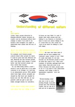 [영어] Values of Korean