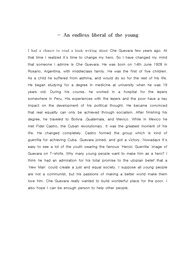 [영작문] 자신이 생각하는 영웅