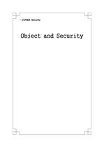 [Object-Oriented Programming] Object and Security