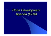 [경영, 경제] Doha Development Agenda