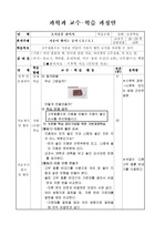 [과학교육] 과학과 교수-학습 과정안(지층이 쌓이는 순서)