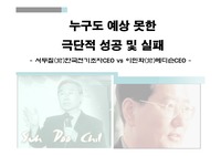 [조직행동] 리더CEO비교-한국전기초자서두칠_메디슨이민화