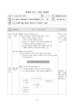 [초등학교 사회] 사회과 교수학습 과정안