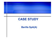 [인터넷 물류경영] Barilla SpA(A) 사례 발표자료