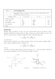 [전자회로실험] op amp회로실험(슈미트회로)