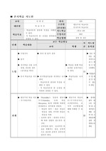 [학습지도안]학습지도안