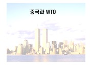 [국제기구]중국과 WTO