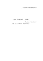 [영미문학]The Scarlet Letter-각 인물들의 존재에 대한 상징성