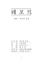 [인문역사]역사의 풍경